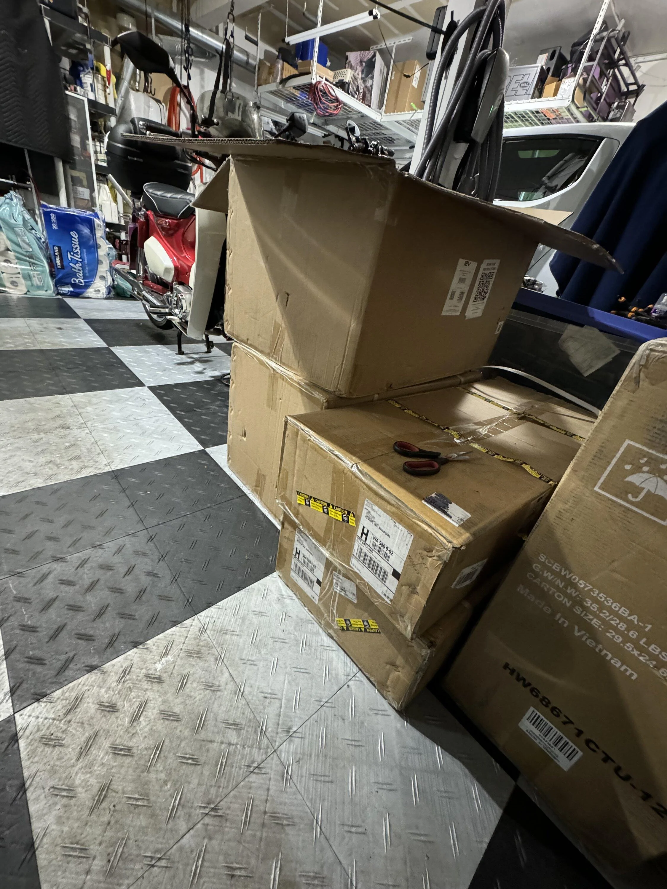 Rivian R1T R1S JEBINC’s Installation Tips and Review of Rivian R1T RMAXX Gear Tunnel Dual Slide Out Trolley Sled and Storage Chests IMG_2558