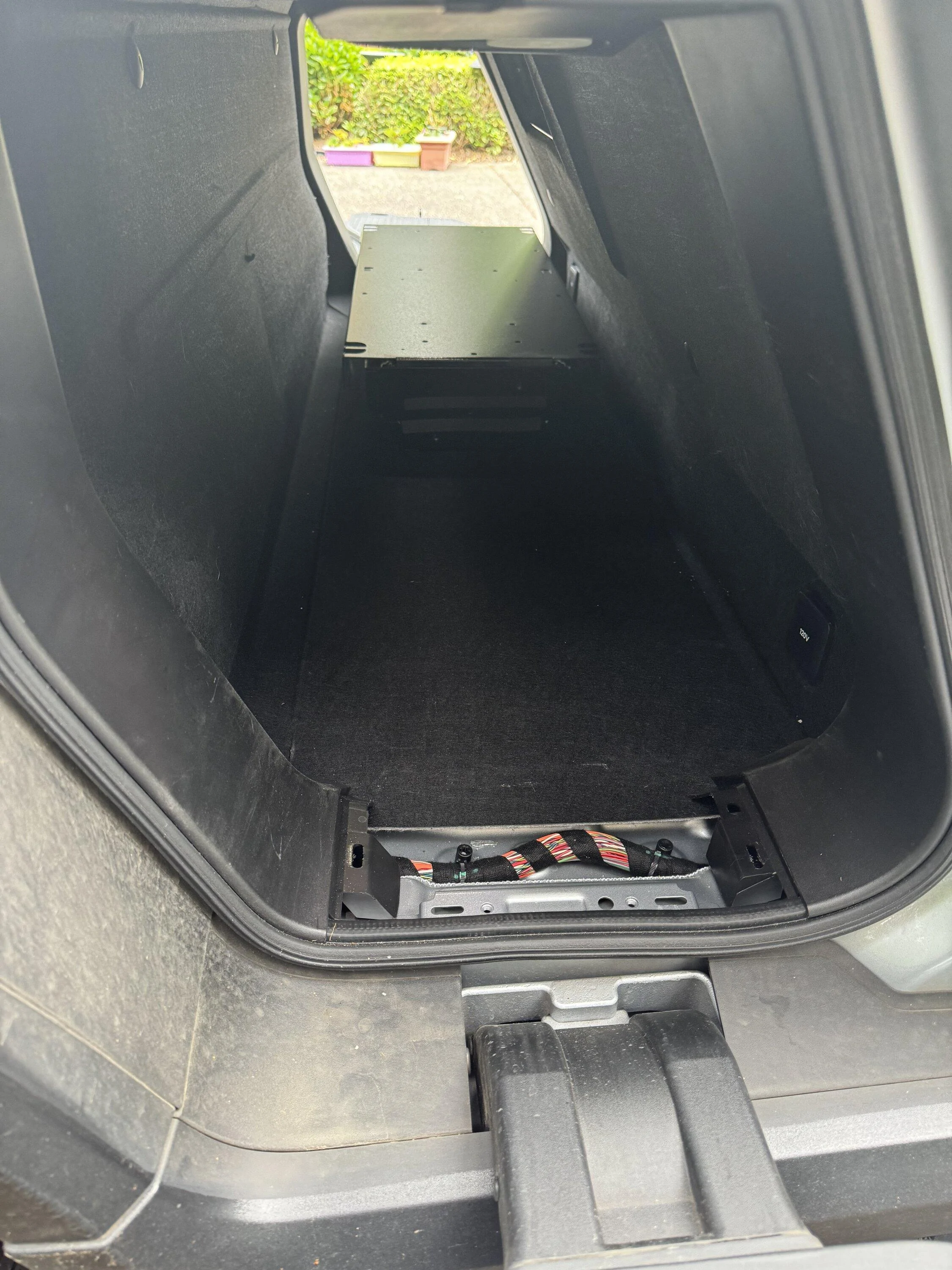 Rivian R1T R1S JEBINC’s Installation Tips and Review of Rivian R1T RMAXX Gear Tunnel Dual Slide Out Trolley Sled and Storage Chests IMG_2577