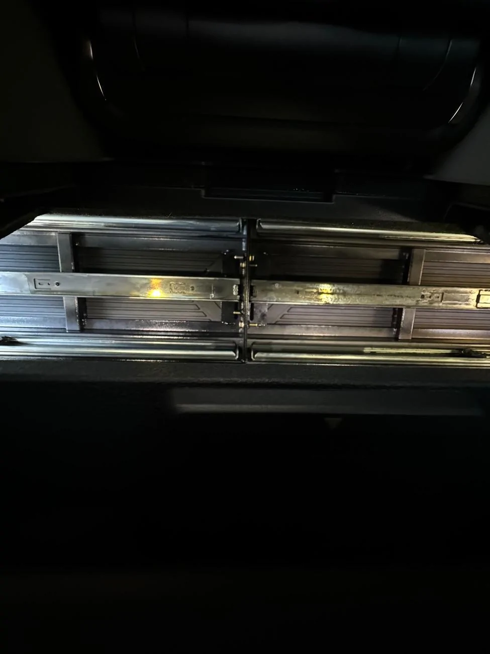 Rivian R1T R1S JEBINC’s Installation Tips and Review of Rivian R1T RMAXX Gear Tunnel Dual Slide Out Trolley Sled and Storage Chests IMG_2600