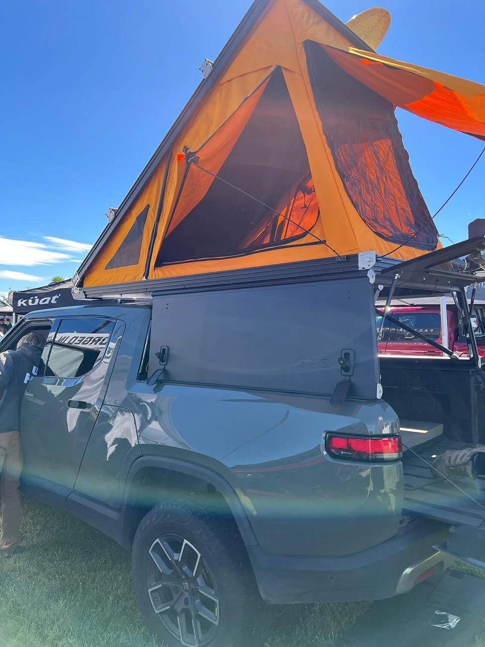 Rivian R1T R1S Rivian Camper Shell Roundup at Overland Expo PNW IMG_5828