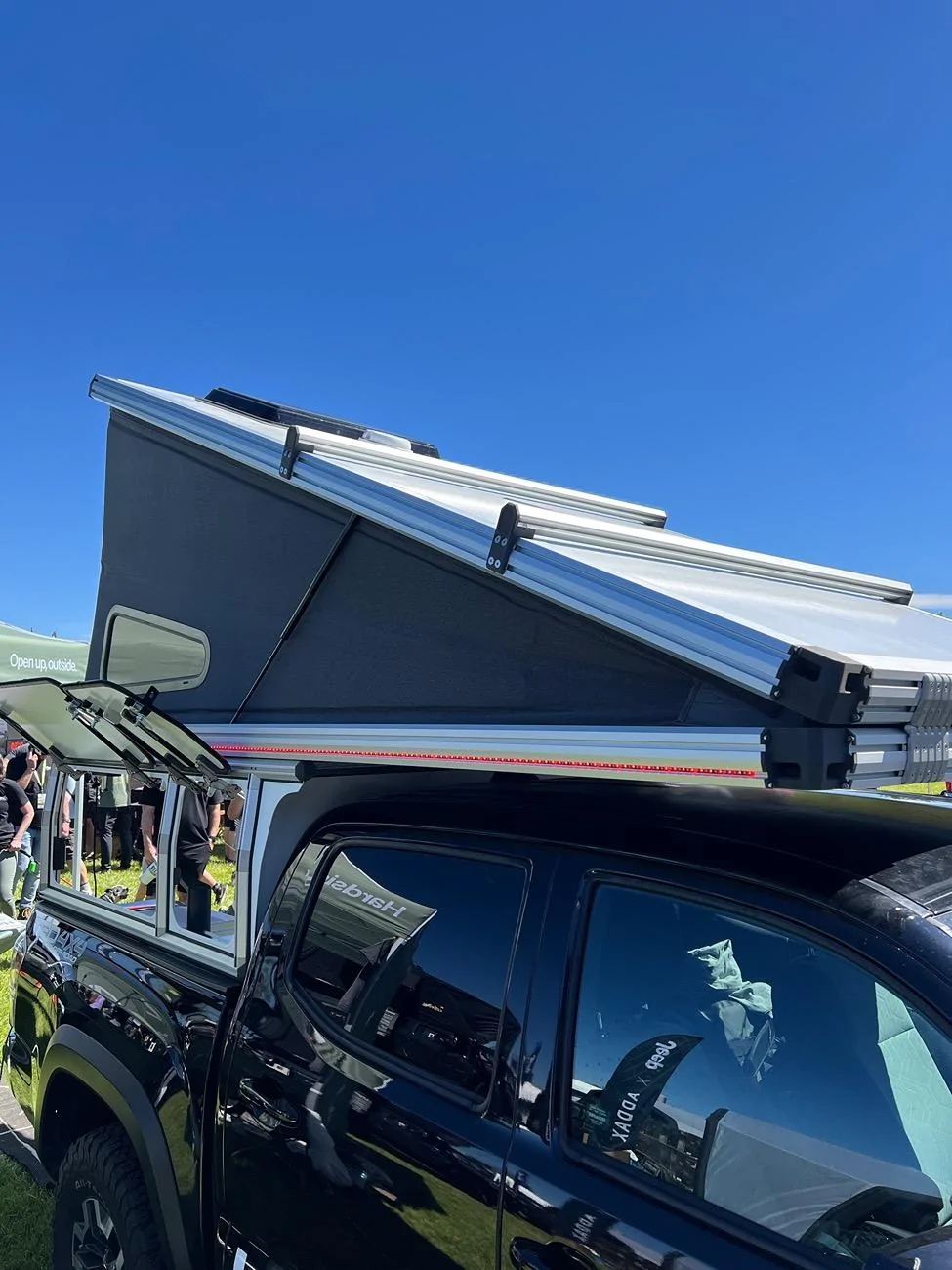 Rivian R1T R1S Rivian Camper Shell Roundup at Overland Expo PNW IMG_5837