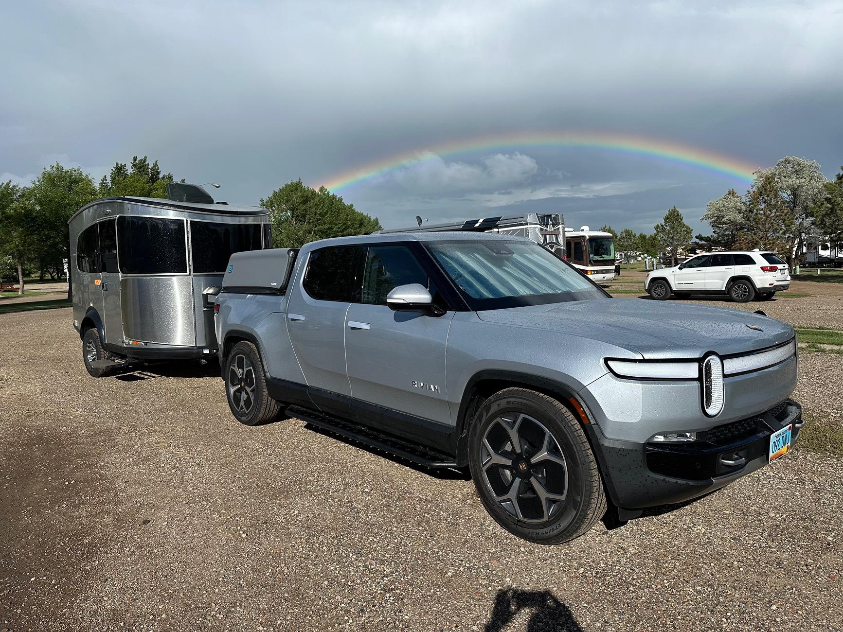 Rivian R1T R1S Towing 3150 miles: Fargo, ND to Bothell, WA and back IMG_5140
