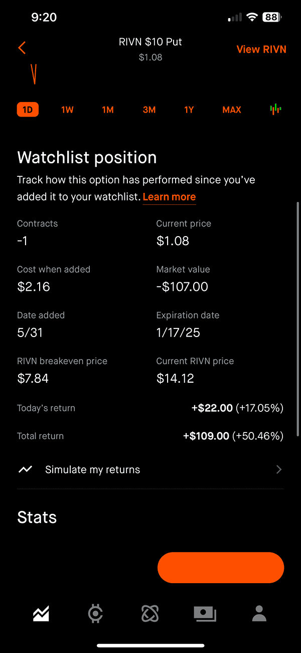 Rivian R1T R1S all EV stock jumped +10% IMG_4330