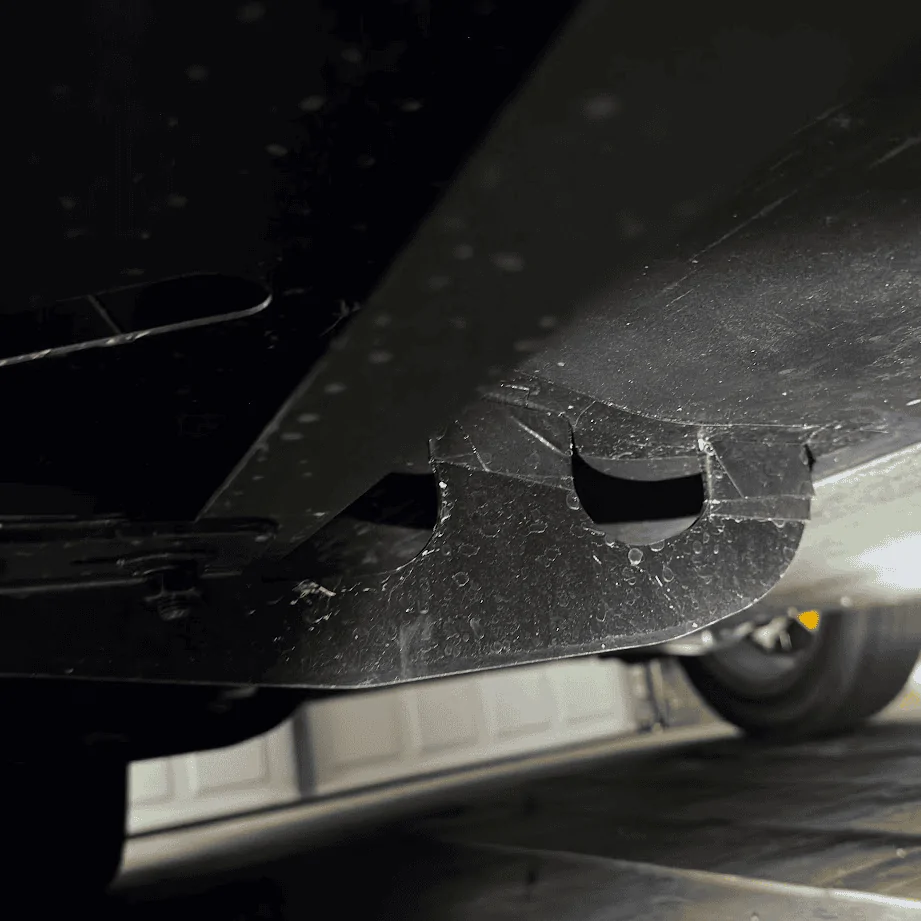 Rivian R1T R1S Just installed EVBase Running Boards.  Tips on trimming the plastic panels? 1720107717573-ul
