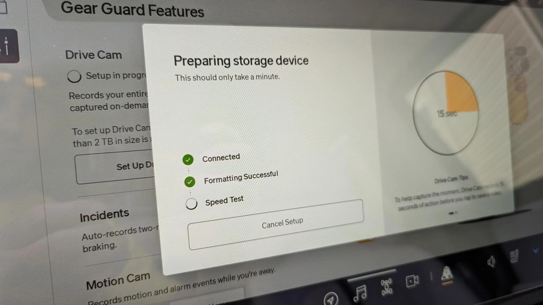 Rivian R1T R1S Drivecam requiring Infotainment reset since updating 1720110393358-9f