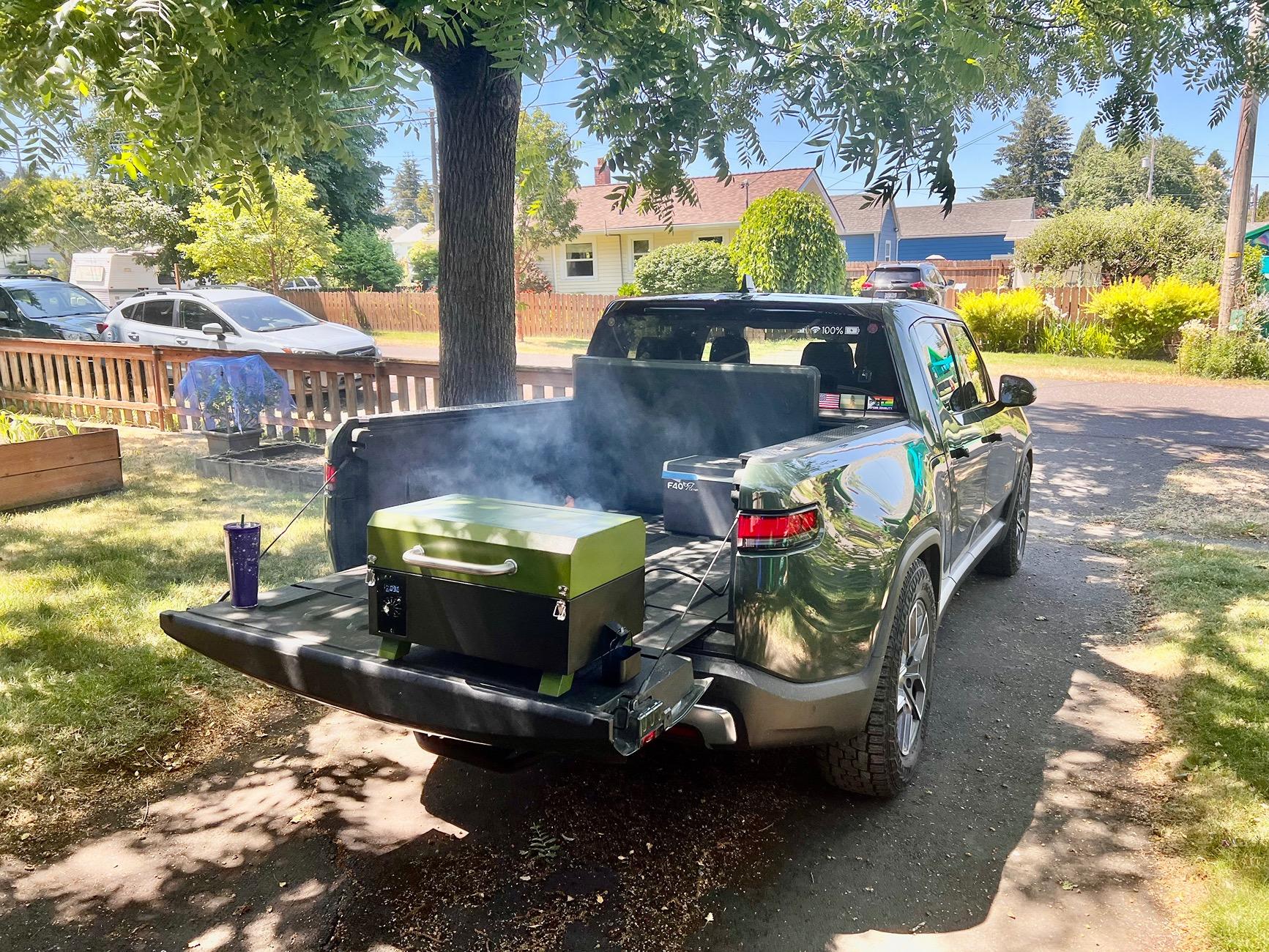Rivian R1T R1S What do you use your R1T bed for?  (Picture Edition) IMG_9235