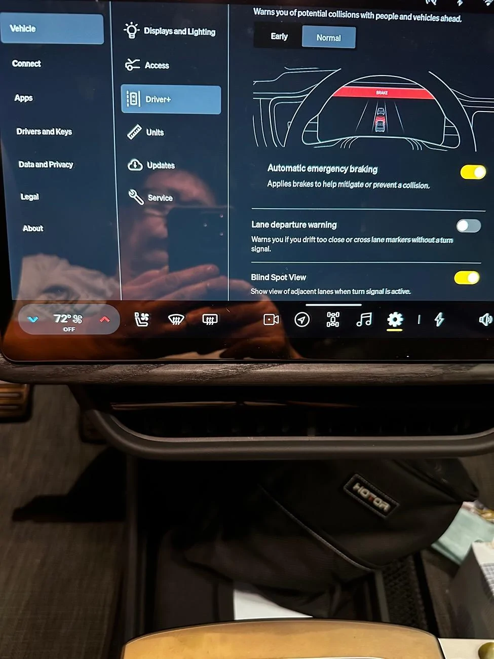 Rivian R1T R1S Lane Keep Assist Software Update 2024.19.04 IMG_1370