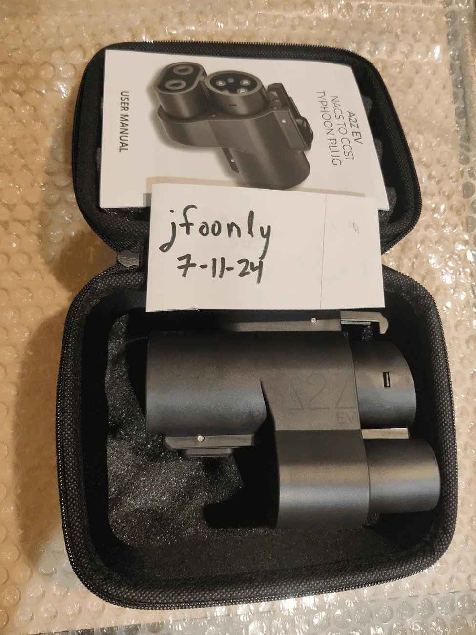 Rivian R1T R1S A2Z NACS adapter NEW 2024-07-11-07-49-00-264