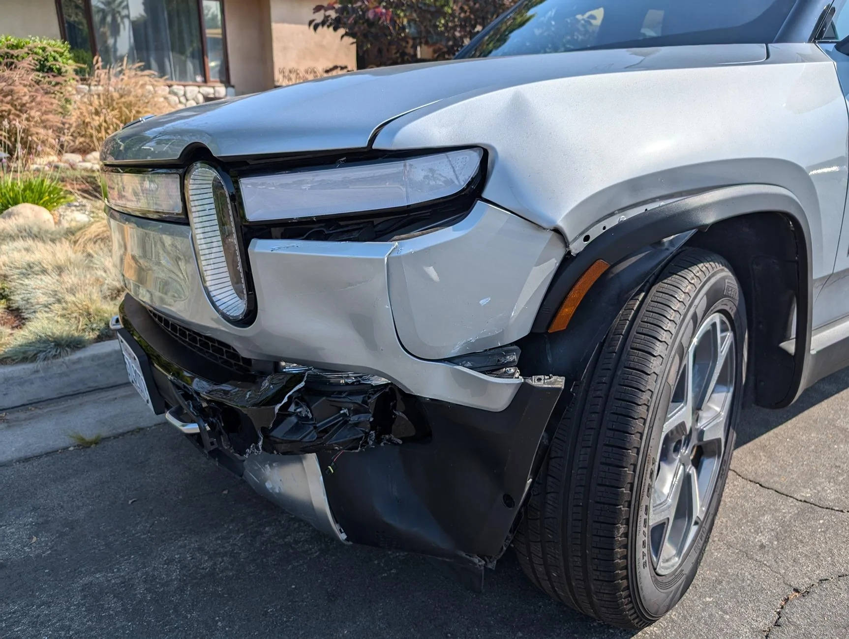 Rivian R1T R1S Totaled? Rivian Damage 070924