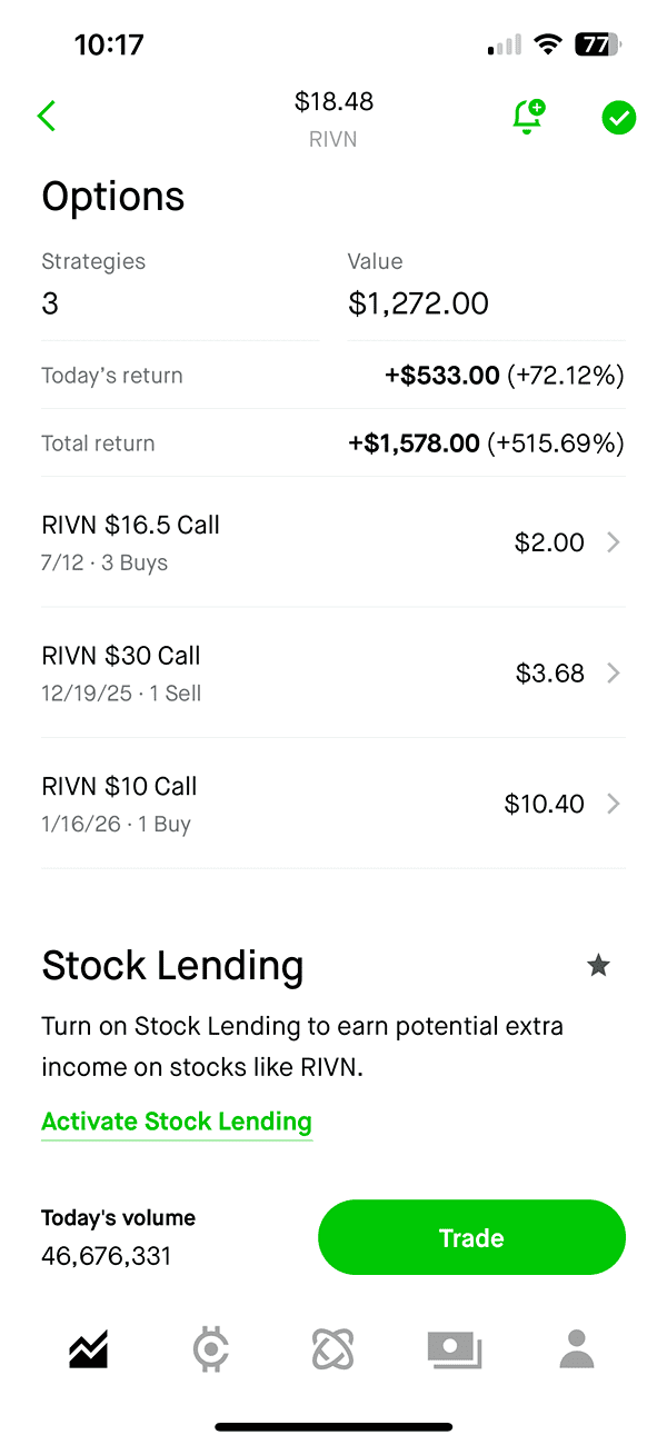 Rivian R1T R1S all EV stock jumped +10% IMG_1600