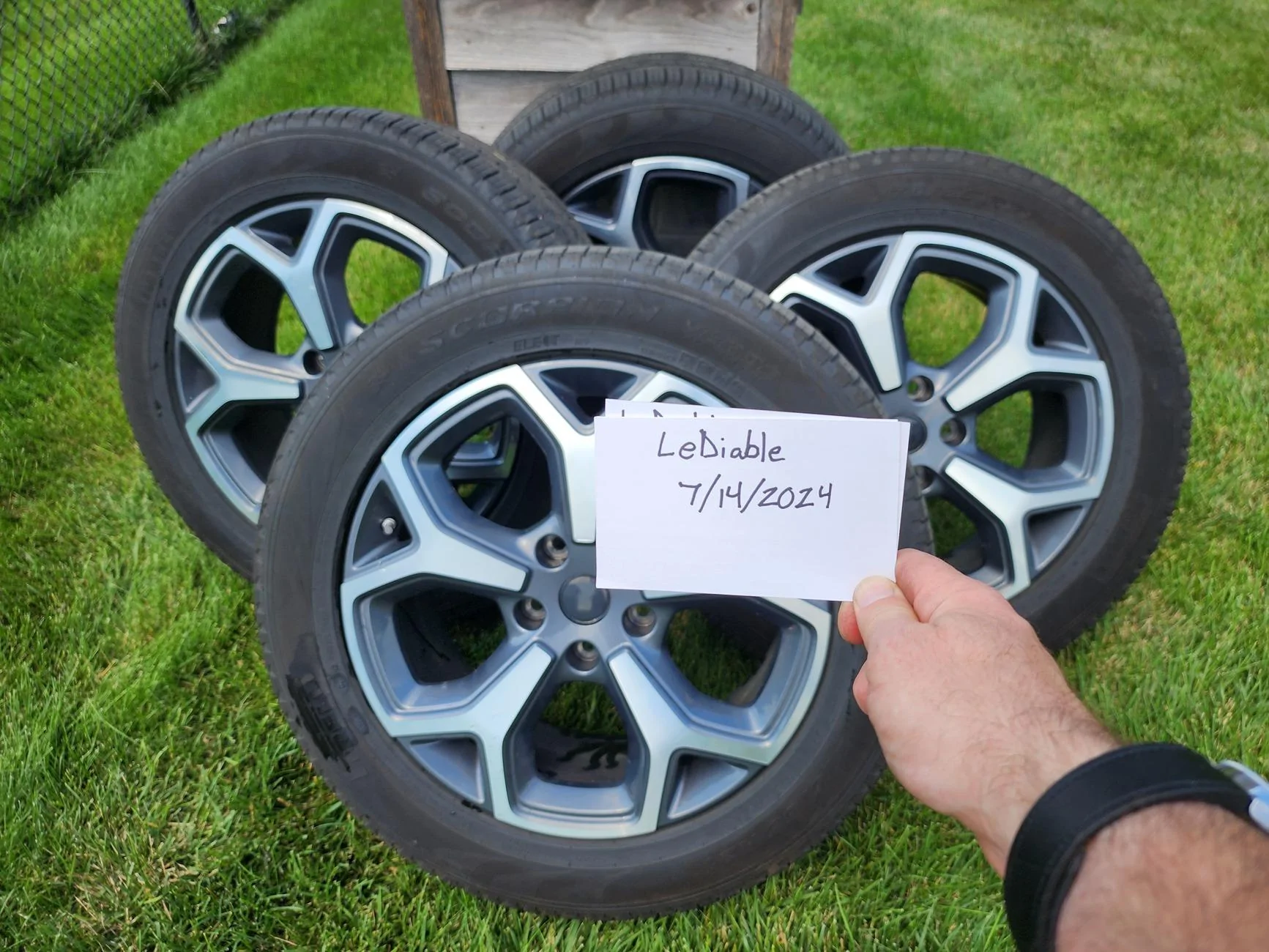 Rivian R1T R1S 21" Factory Wheels & Tires - $175 each 00 - Full Set