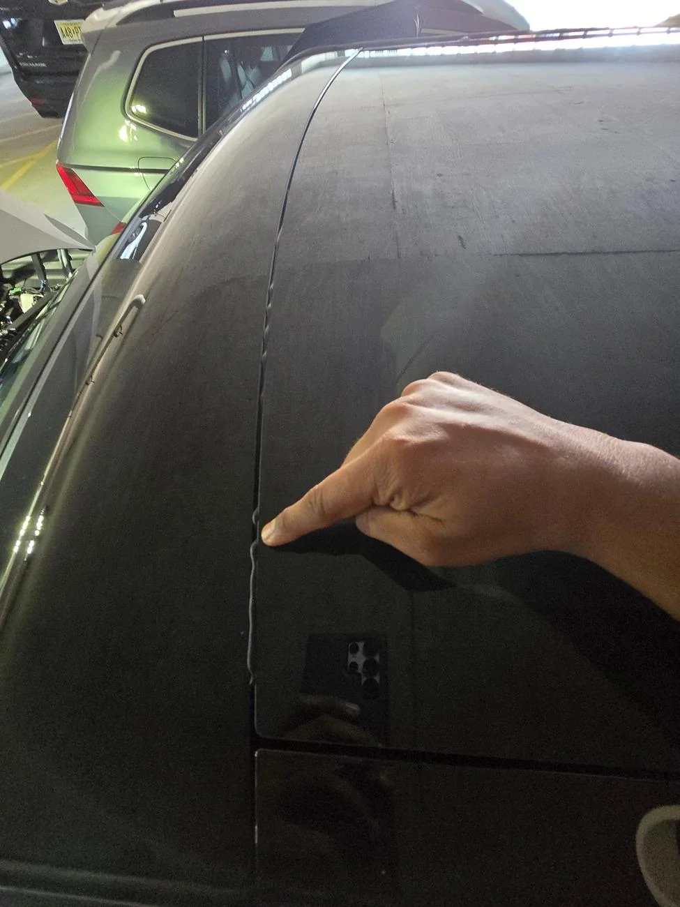 Rivian R1T R1S Guide: R1S / R1T Wind Noise FIX! 20240716_123835