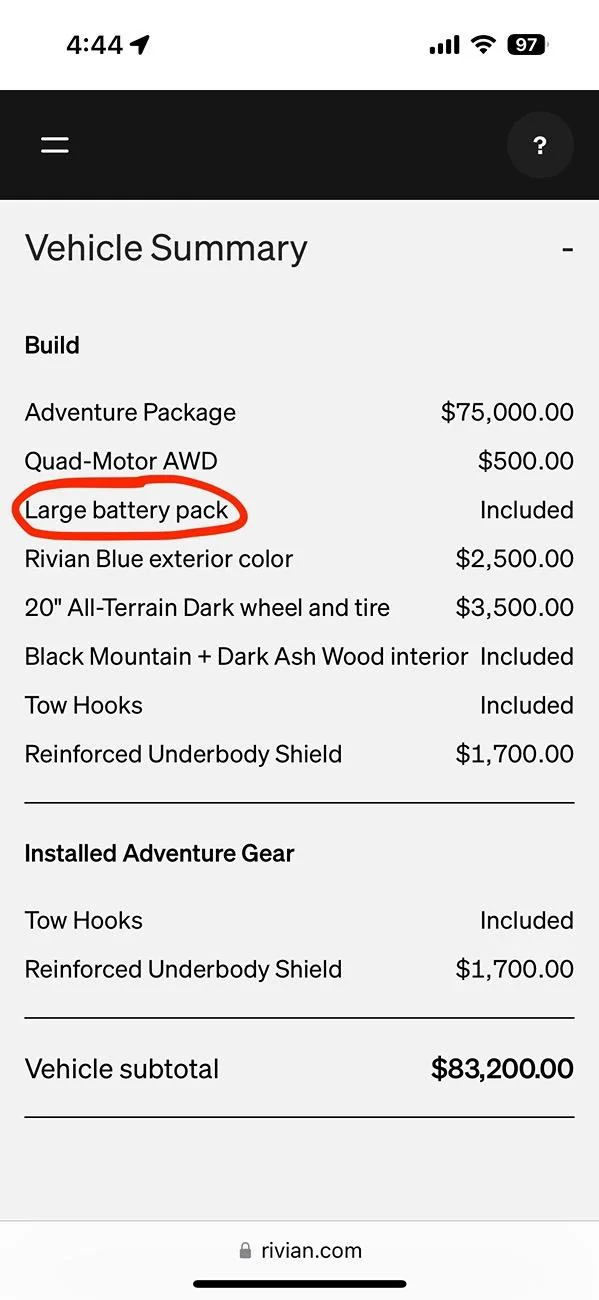 Rivian R1T R1S Will Gen 1 R1 Owners be upgrading? vehiclesummary