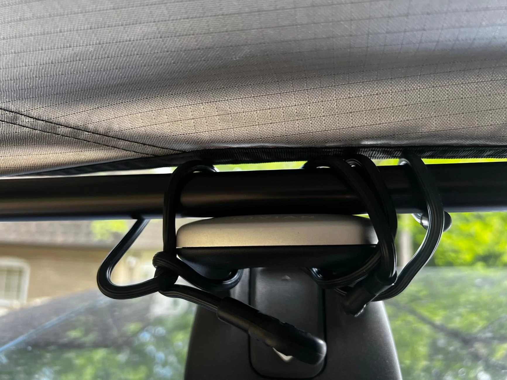 Rivian R1T R1S Moonshade awning installed IMG_0621