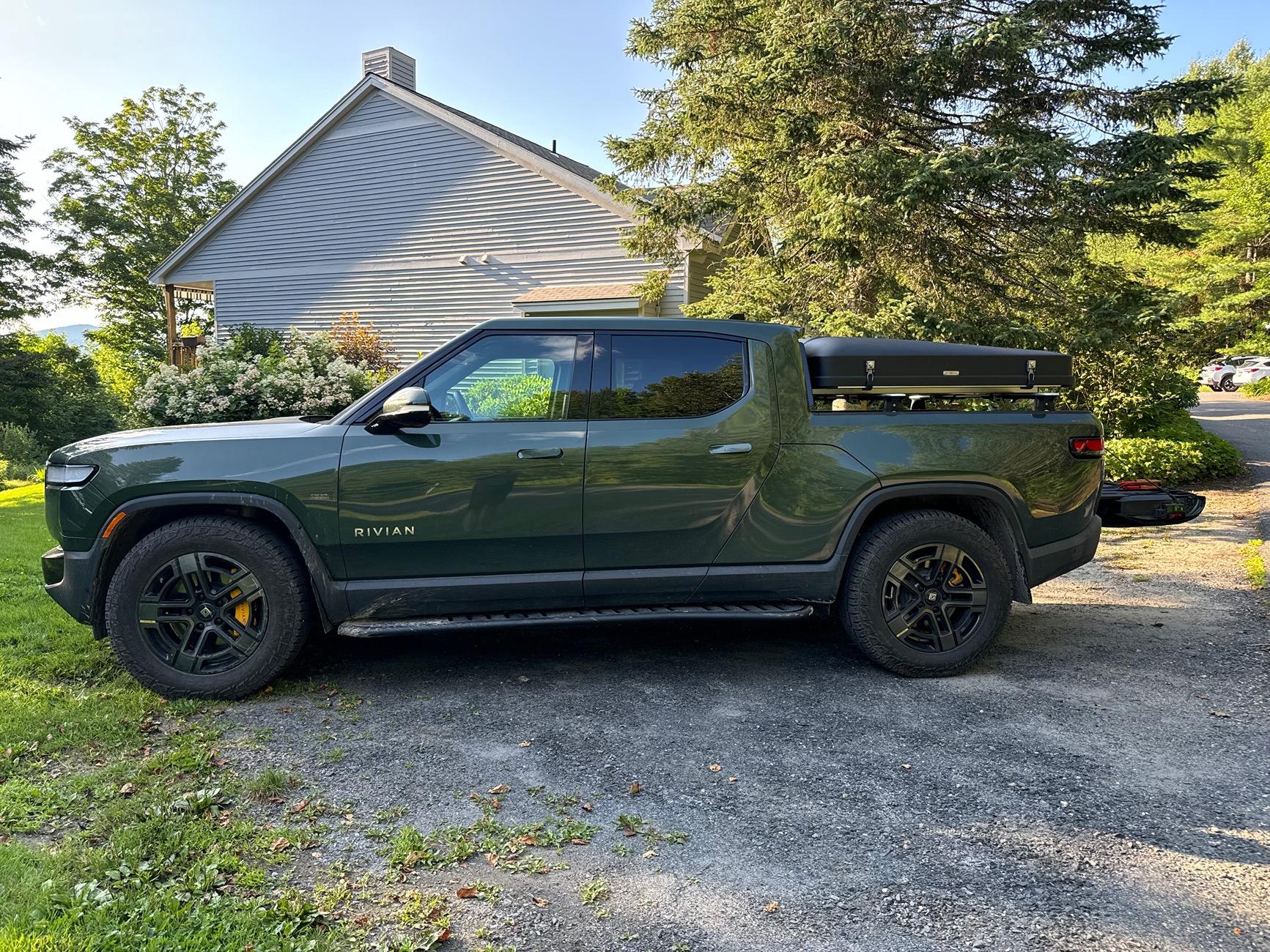 Rivian R1T R1S iKamper Mini 3.0 Fits R1T Bed Perfectly IMG_1776