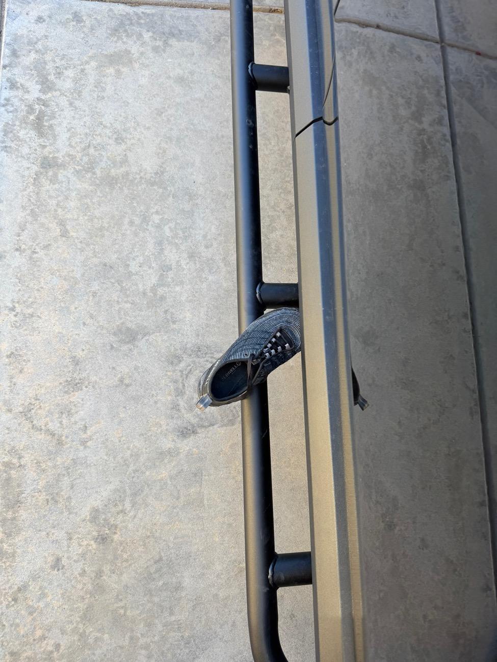 Rivian R1T R1S GOAT Fab rock rails installed 1721661939746-kt