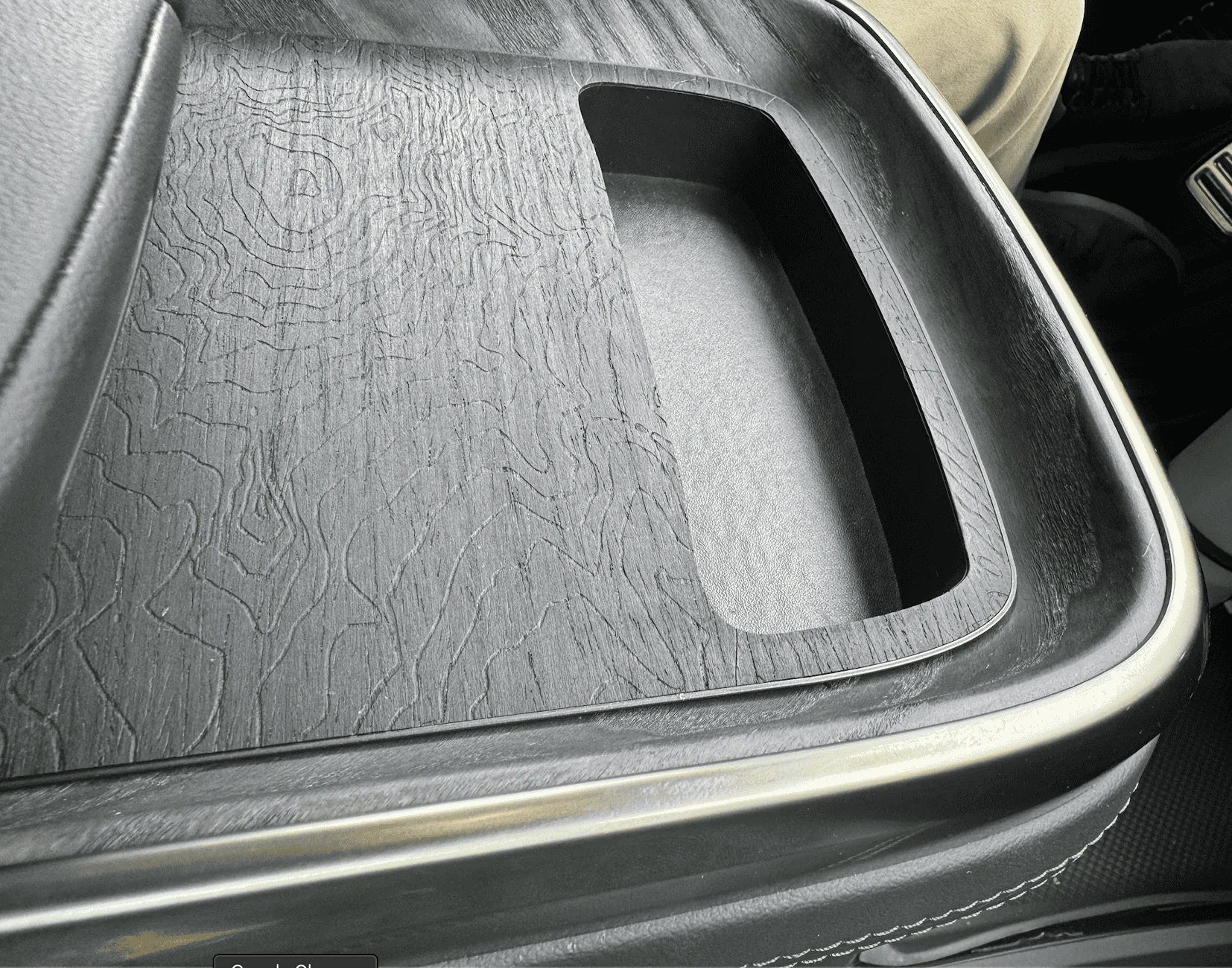 Rivian R1T R1S New Vegan Leather Wireless Phone Charger Screenshot 2024-07-22 at 12.20.15 PM