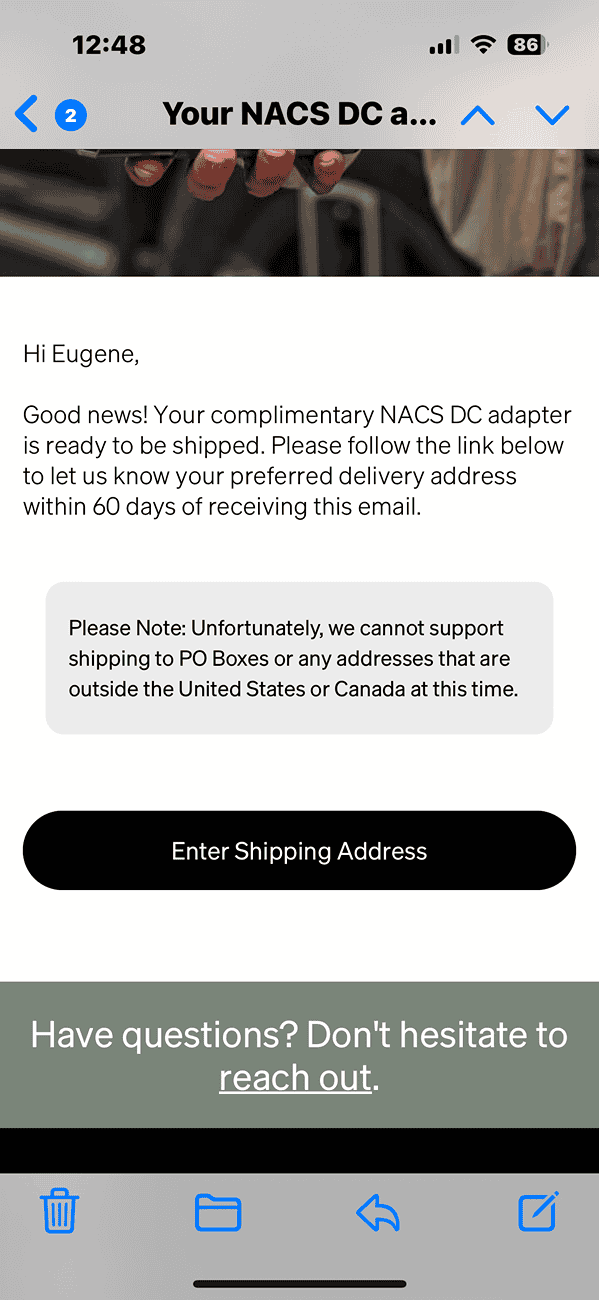 Rivian R1T R1S NACS Adapter - still waiting... IMG_1383