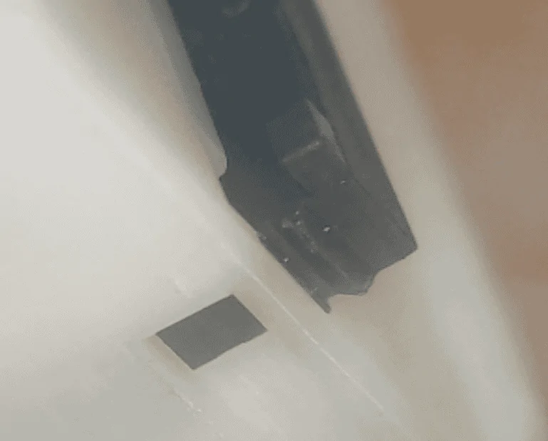 Rivian R1T R1S Teardown: R1S Audio Unit under drivers seat and speaker harness pinnout. connector lock