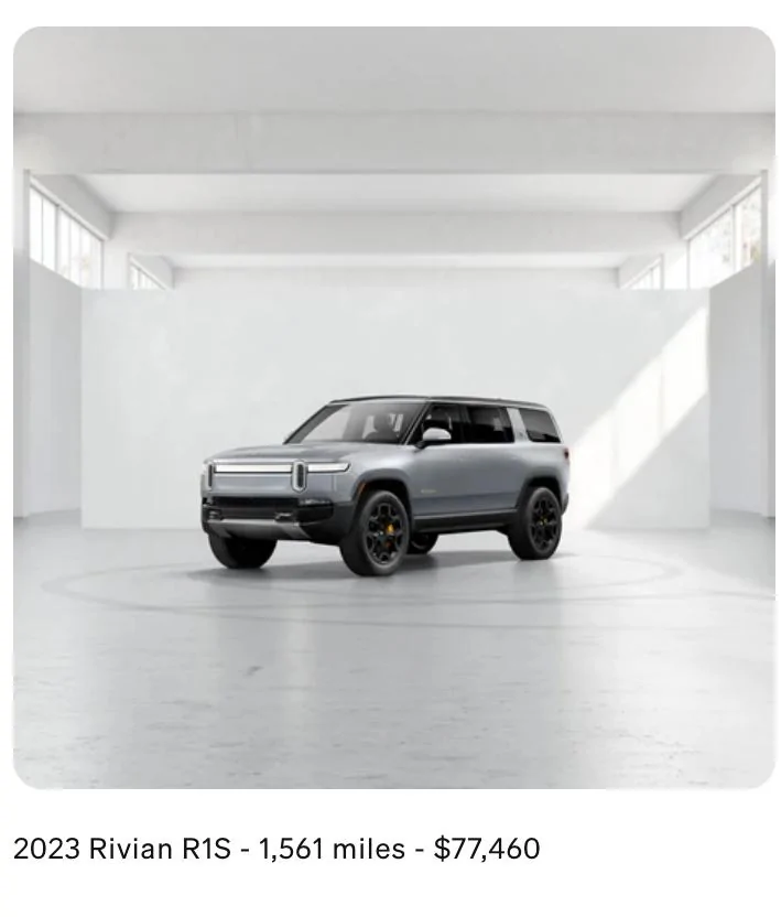 Rivian R1T R1S Demo Rivians Now for Sale IMG_2313