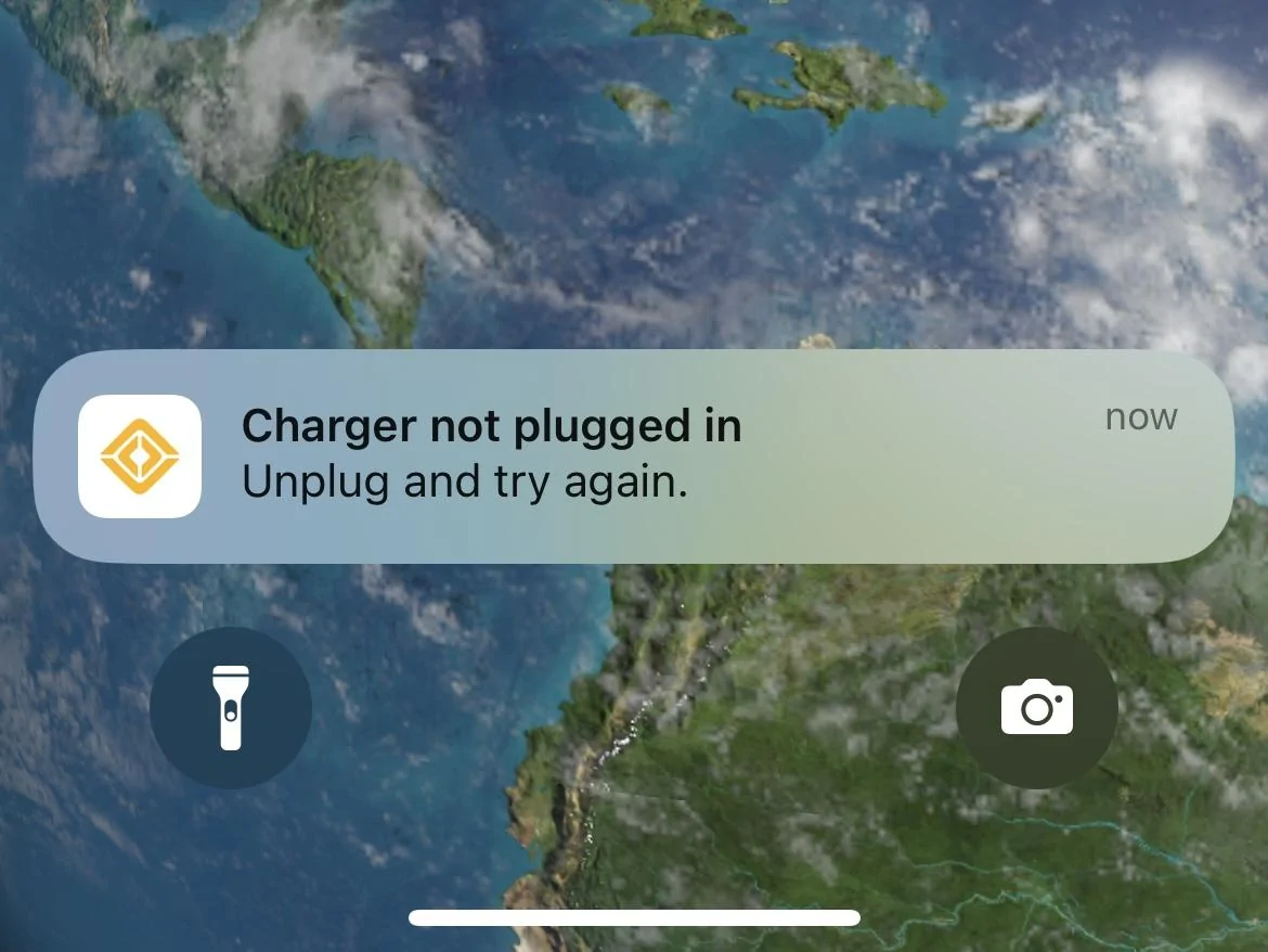 Rivian R1T R1S "Charger not plugged in" notification every time I unplug my R1S IMG_3505