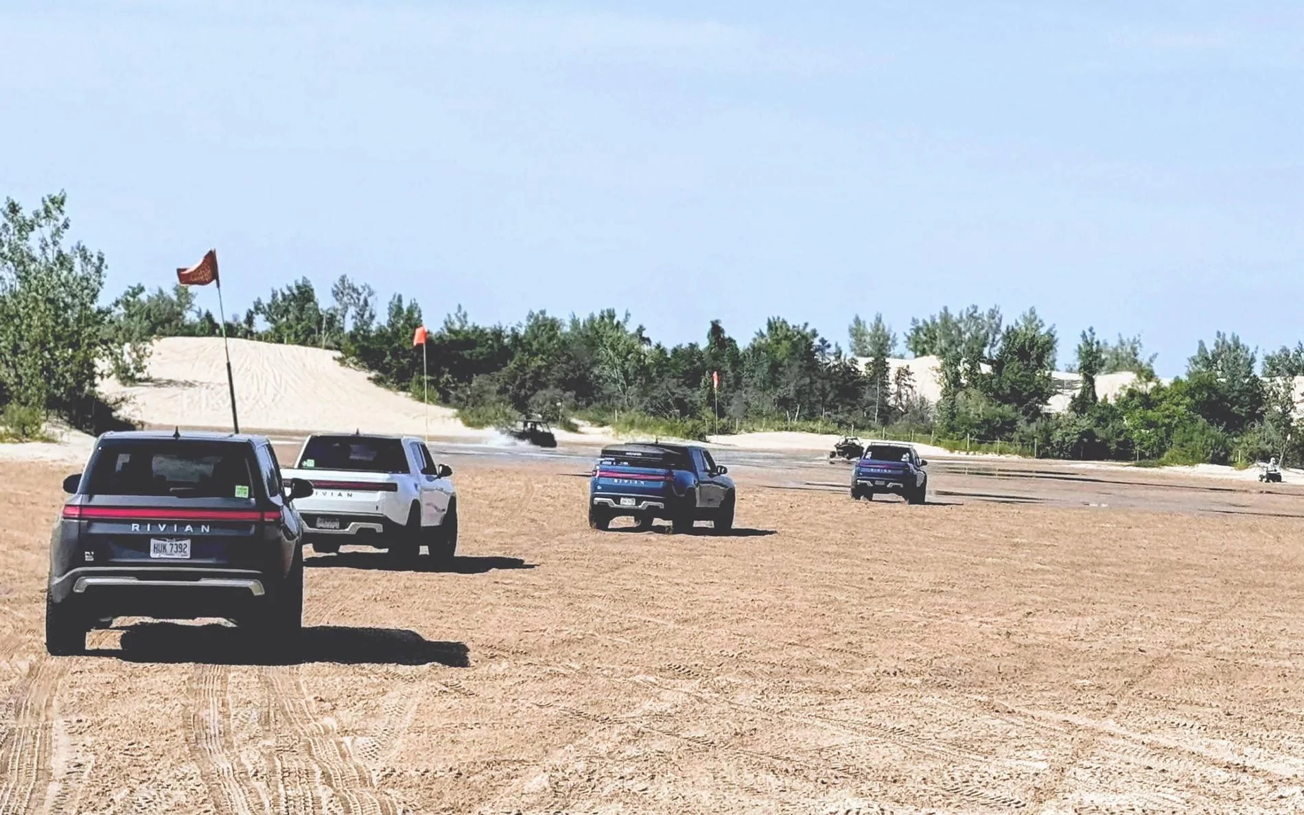 Rivian R1T R1S Buckeye State Rivian Club Had A BLAST at Silver Lake Sand Dunes! 4k Video IMG_9800~3-EDIT