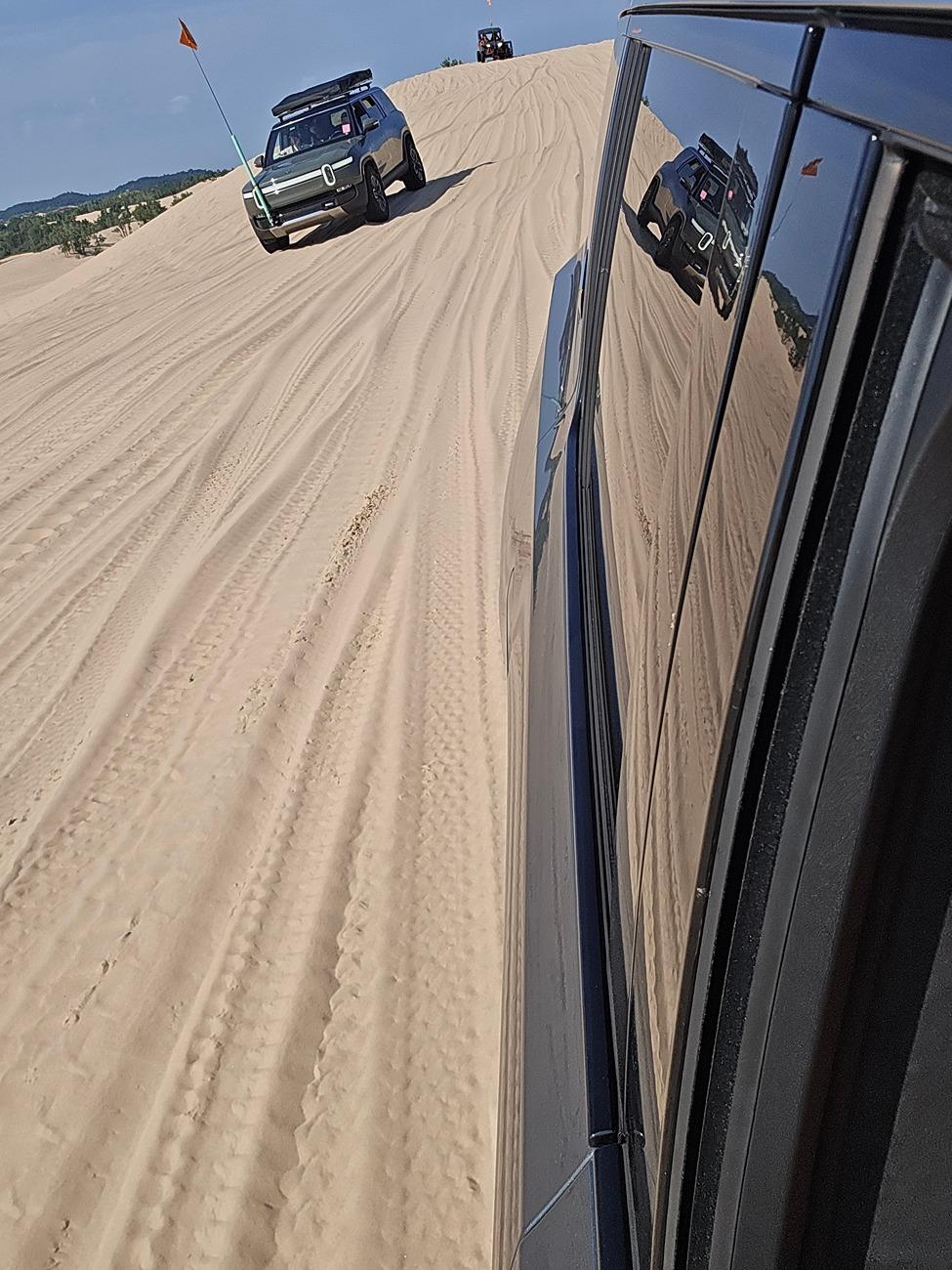 Rivian R1T R1S Buckeye State Rivian Club Had A BLAST at Silver Lake Sand Dunes! 4k Video 20240720_102016