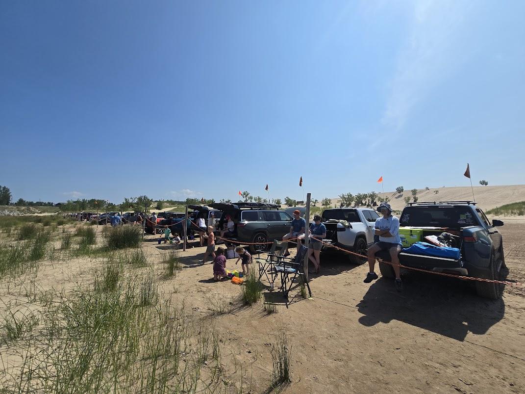 Rivian R1T R1S Buckeye State Rivian Club Had A BLAST at Silver Lake Sand Dunes! 4k Video 20240720_113554