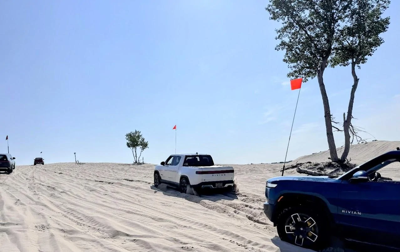 Rivian R1T R1S Buckeye State Rivian Club Had A BLAST at Silver Lake Sand Dunes! 4k Video IMG_9791~2