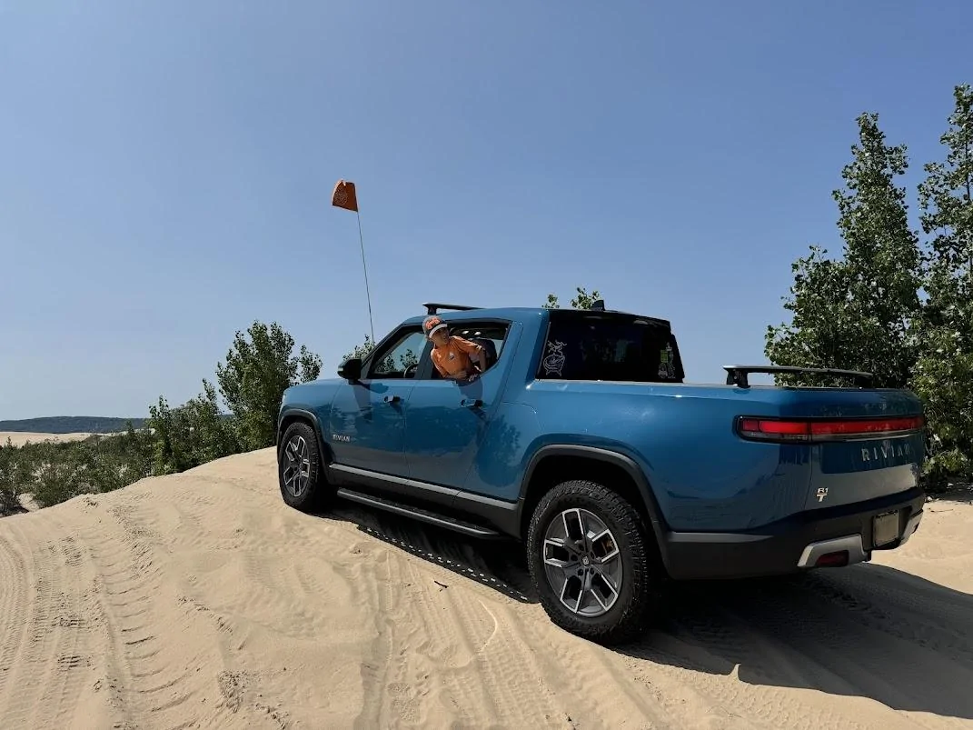 Rivian R1T R1S Buckeye State Rivian Club Had A BLAST at Silver Lake Sand Dunes! 4k Video IMG_4393