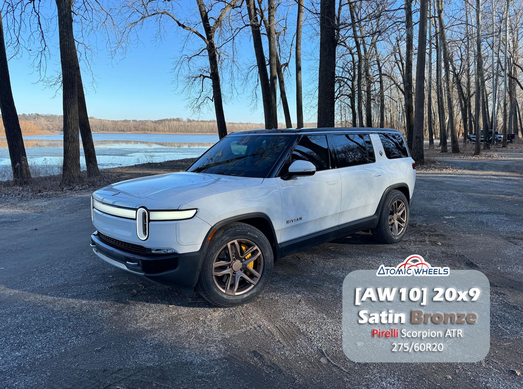 New 20-inch [AW08] Fully Forged Off-Road Wheel for Rivian by Atomic ...