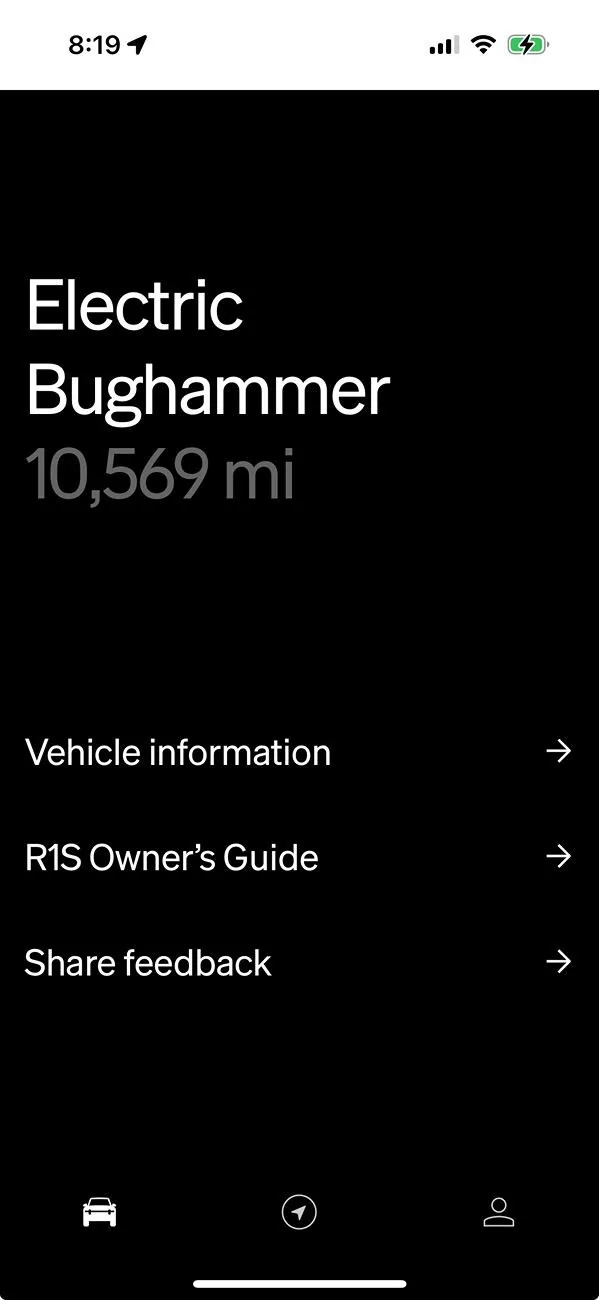 Rivian R1T R1S What'd you name / nickname your Rivian? Screenshot 2024-07-26 at 8.19.20?AM