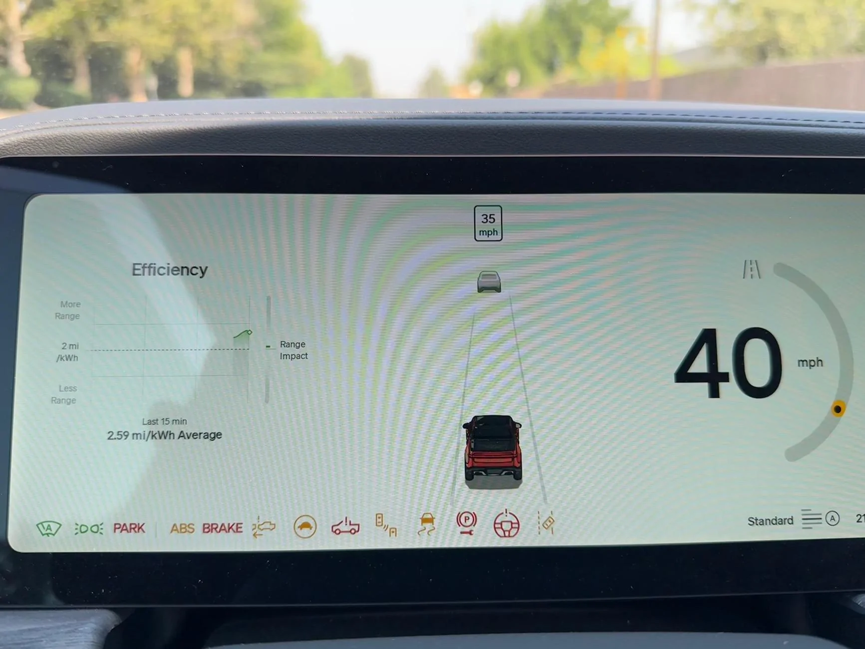 Rivian R1T R1S Drivers display unresponsive during drive IMG_0132