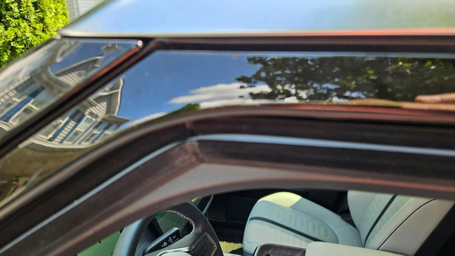 Rivian R1T R1S Finally found a fix to my driver's side wind noise: Rubber Cord Seal Weatherstripping 1000018982