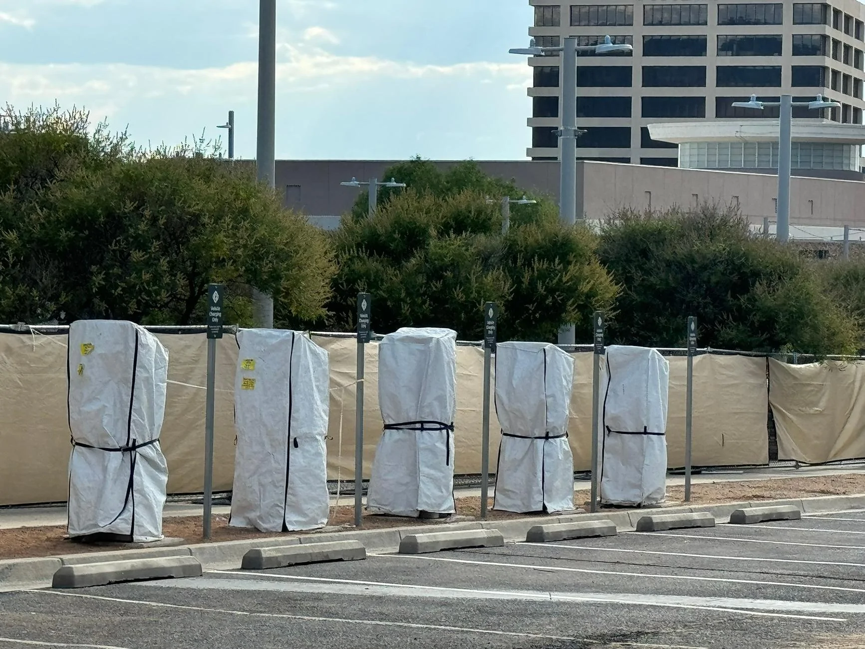 Rivian R1T R1S Jealous of Idaho, but found future RAN charging station in Albuquerque, New Mexico IMG_7182