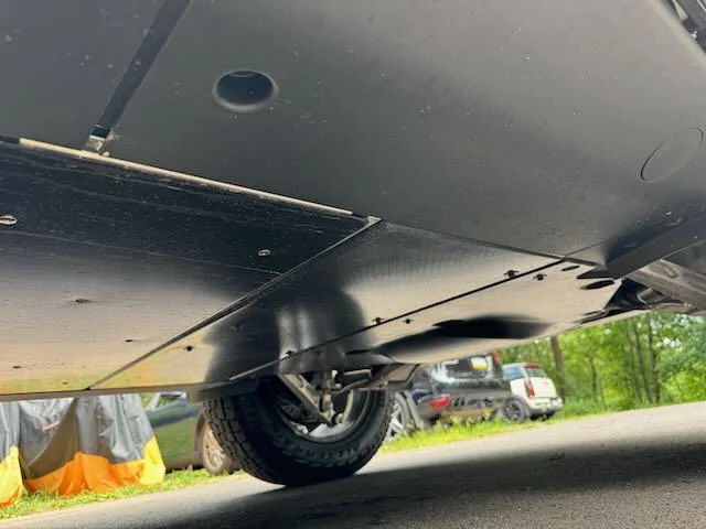 Rivian R1T R1S Reinforced Underbody Shield removed & myth dispelled (not integral to pack structure) IMG_4780