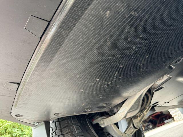 Rivian R1T R1S Reinforced Underbody Shield removed & myth dispelled (not integral to pack structure) IMG_4784