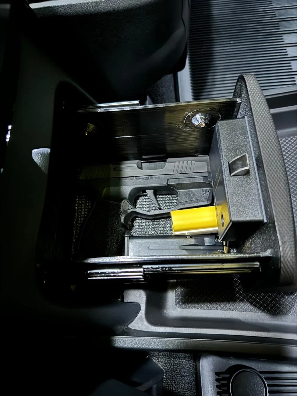 Rivian R1T R1S Holster/Holder for gun? IMG_2620
