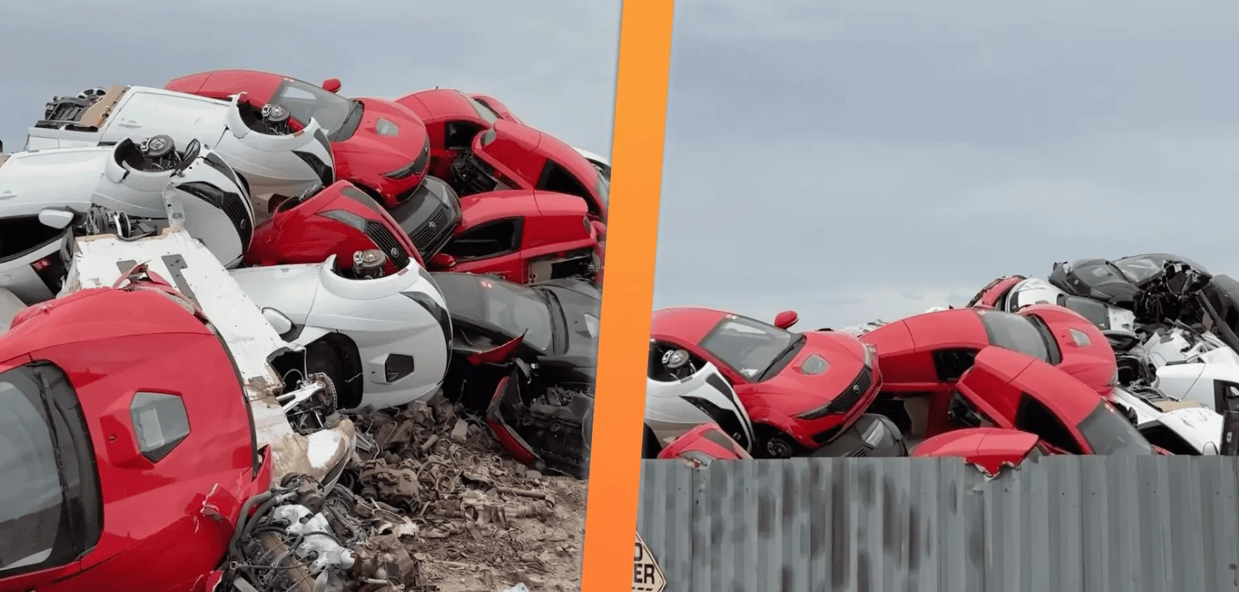 Rivian R1T R1S Cheap EVs From Failed Startup Are Piling Up in Arizona Scrapyard 1722527157903-t0