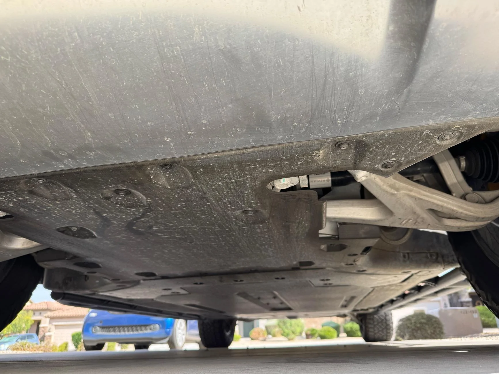 Rivian R1T R1S Can Someone Confirm Underbody Shield? 1722529473848-