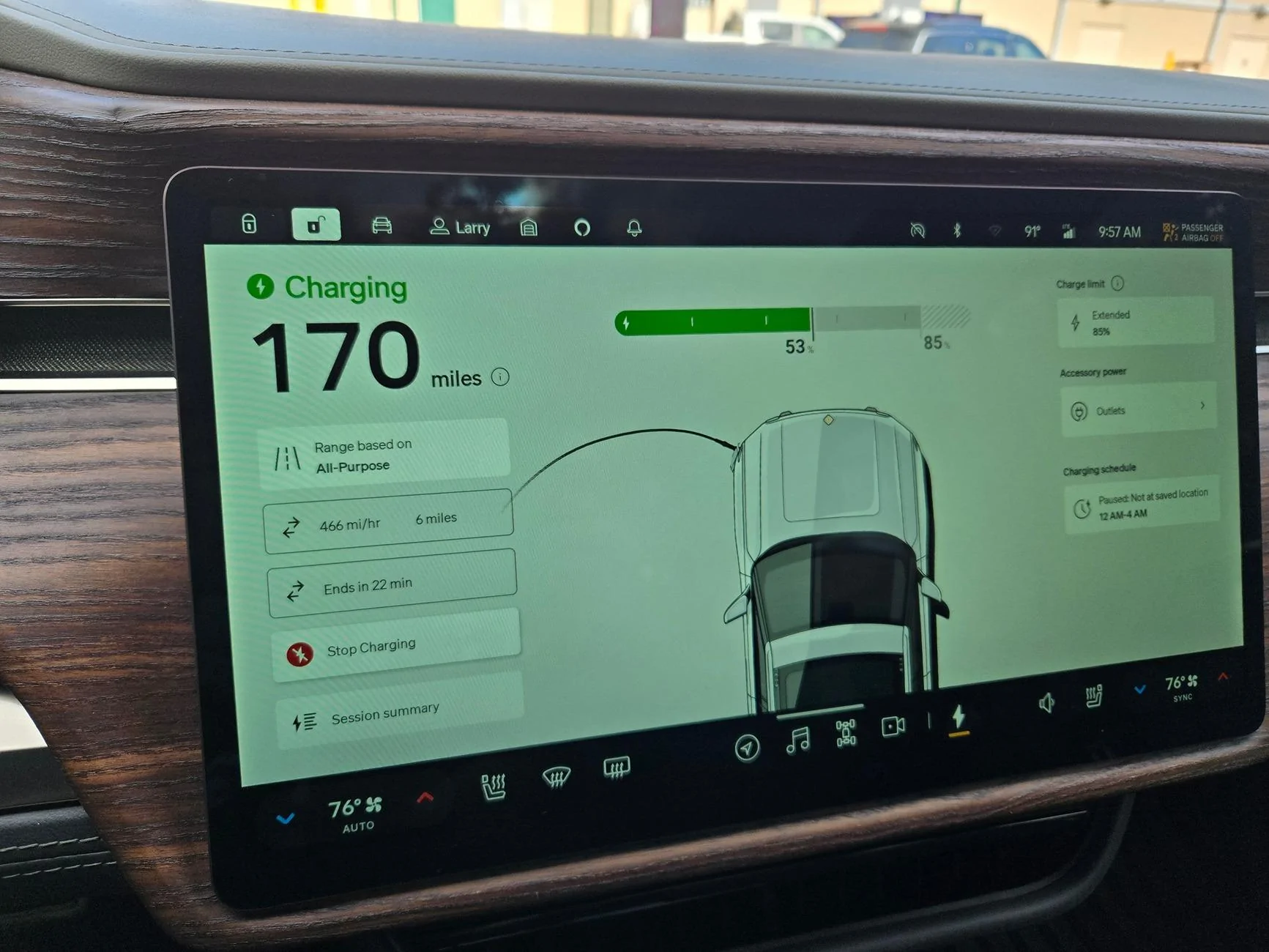Rivian R1T R1S 1st time NACS changing issue (and resolution) 20240802_095752