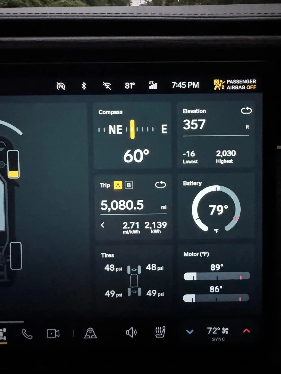 Rivian R1T R1S Electrical Efficiency (how many miles/kWh are you achieving) IMG_1168