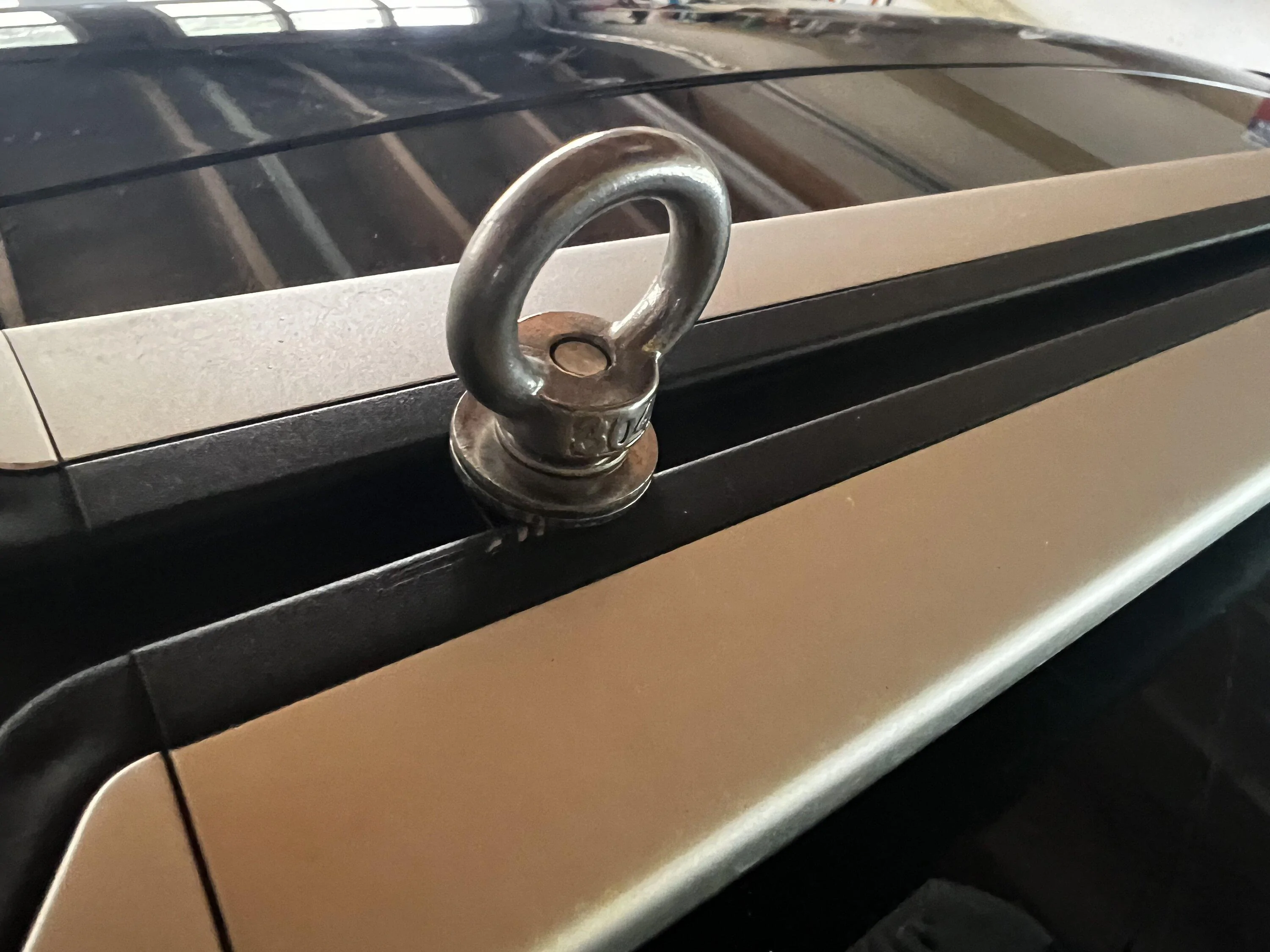 Rivian R1T R1S Generic kayak rail accessories seem to fit the Rivian crossbars... IMG_0716