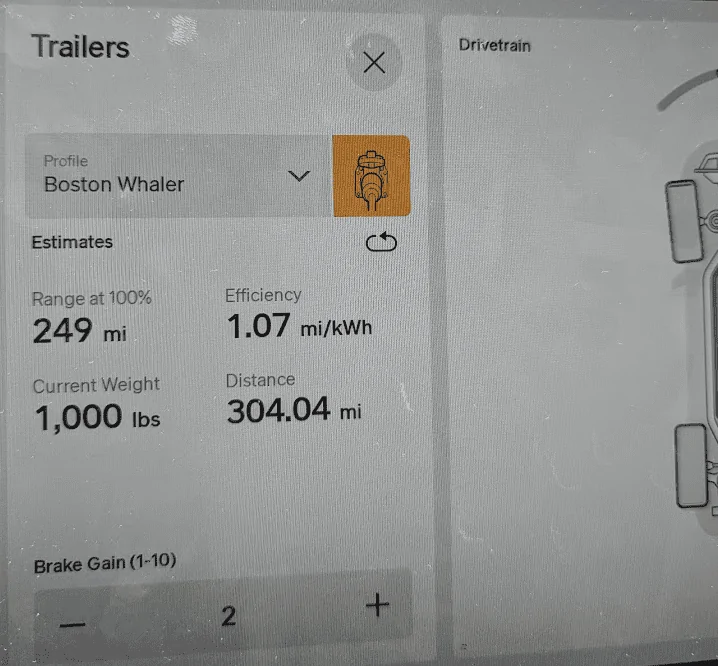 Rivian R1T R1S 2800 mile road trip / towing 5k lbs boat / R1S vs Porsche Screenshot 2024-08-05 4.32.06 PM