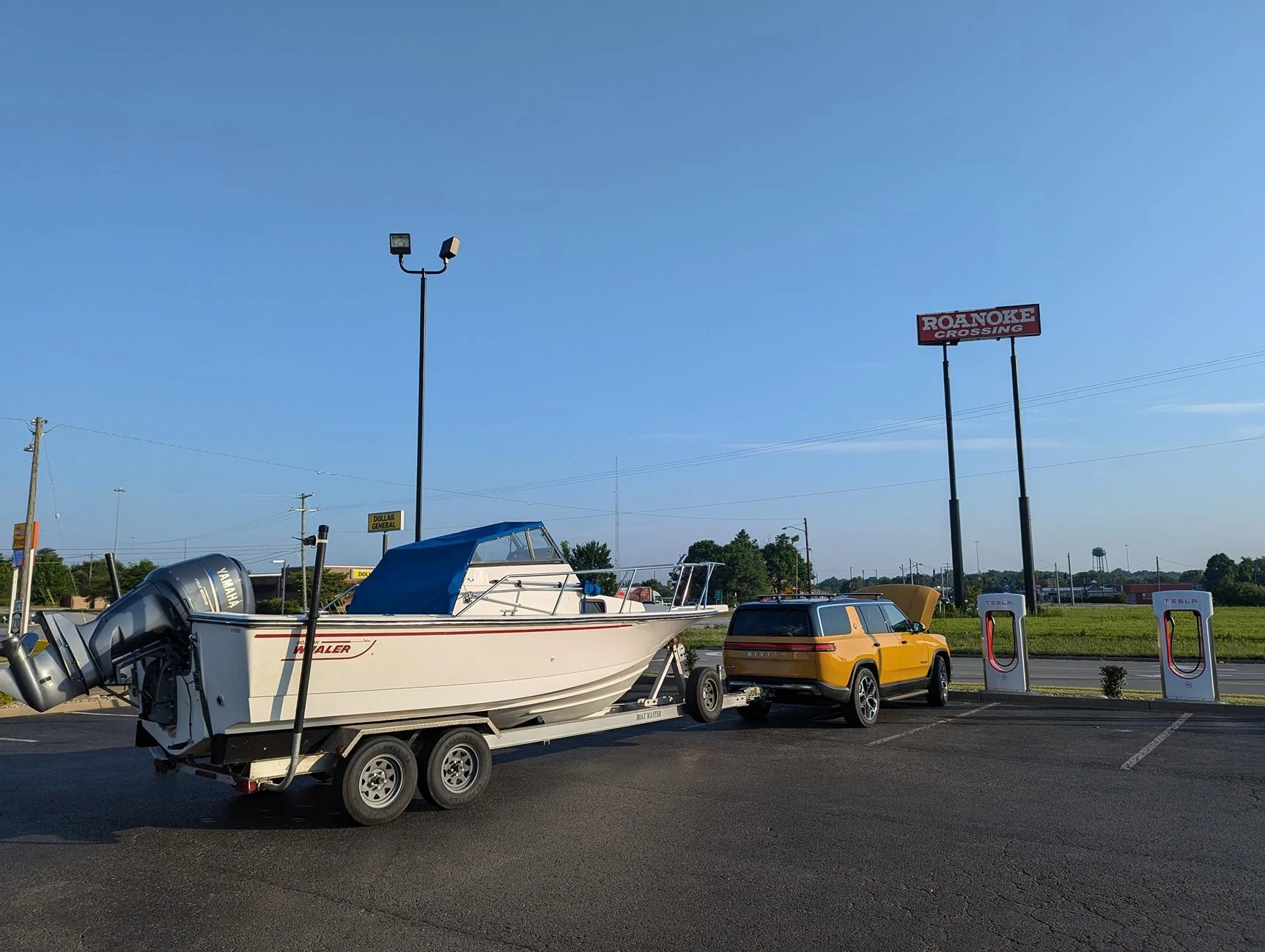 Rivian R1T R1S 2800 mile road trip / towing 5k lbs boat / R1S vs Porsche PXL_20240713_121045710~2