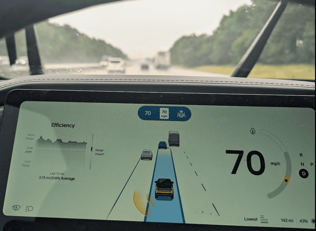 Rivian R1T R1S 2800 mile road trip / towing 5k lbs boat / R1S vs Porsche Screenshot 2024-08-05 4.53.32 PM