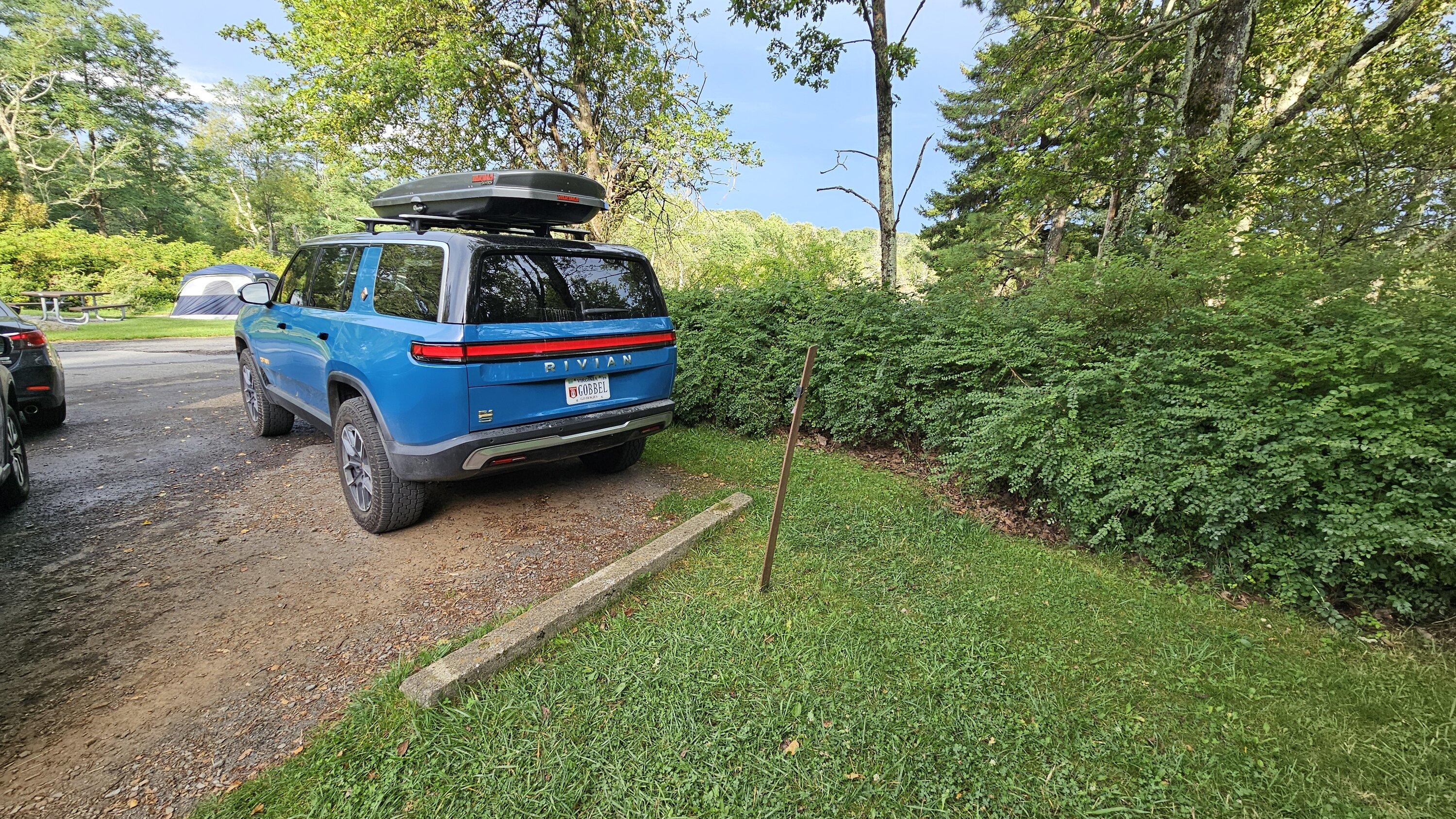 Rivian R1T R1S Took the R1S to Big Meadows in Shenandoah National Park (VA) for weekend glamp out. 1000019156