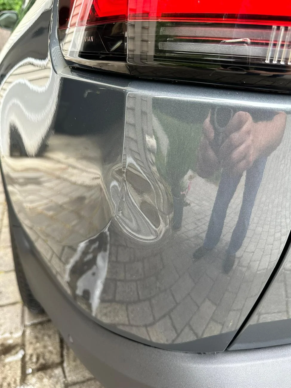 Rivian R1T R1S Successful PDR Experience. Saved Rivian $9K (Dent by Service Center) IMG_3924