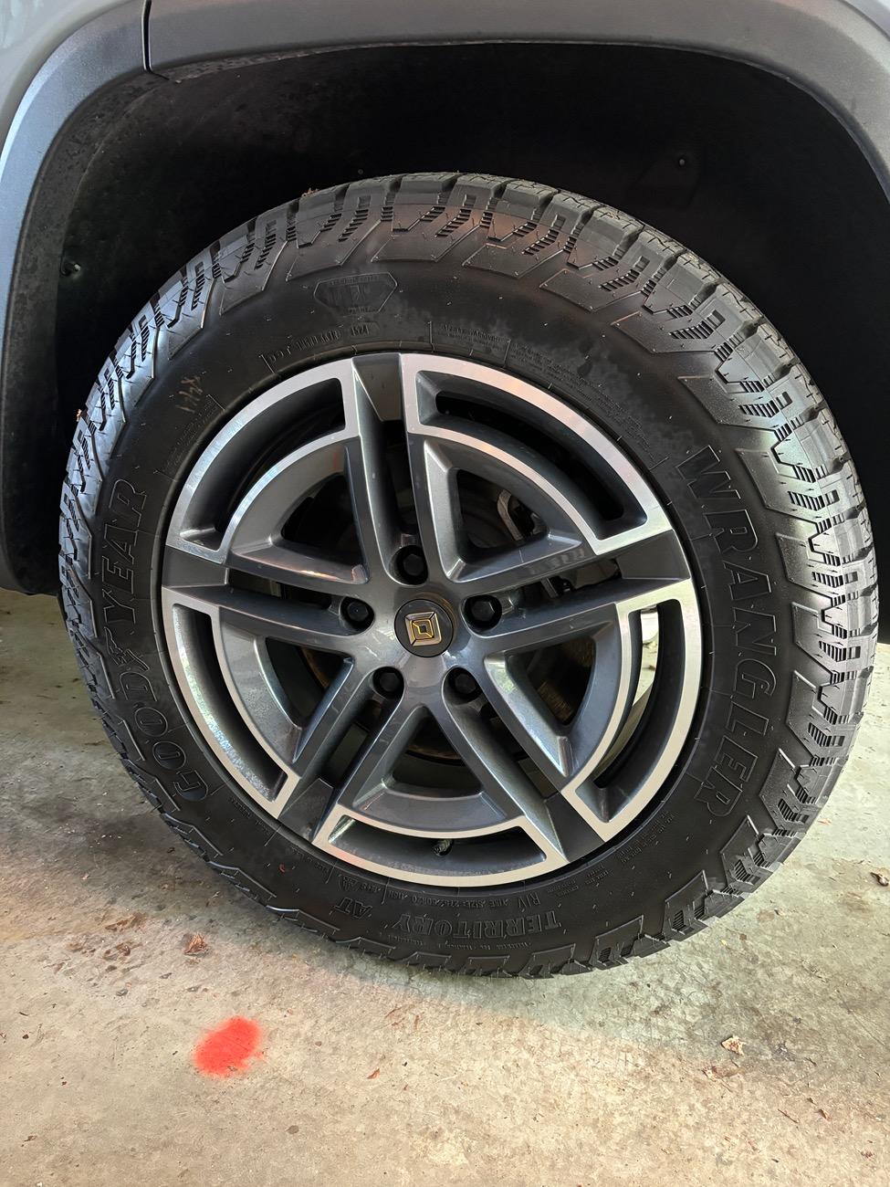 Rivian R1T R1S New Goodyear 20” tire option - available when? IMG_8150