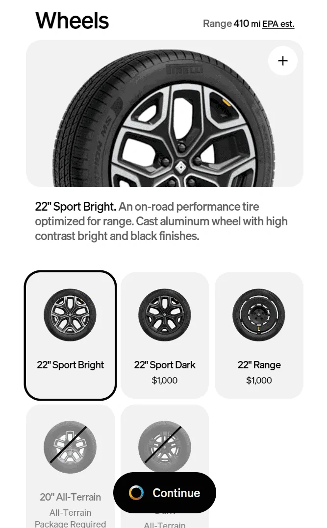 Rivian R1T R1S Creating the Ultimate Wheel/Tire Combo (Help Needed) Screenshot 2024-08-06 204716